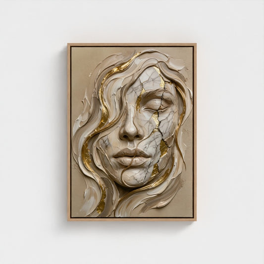 FACE VALUE - Limited Edition Float Frame Canvas