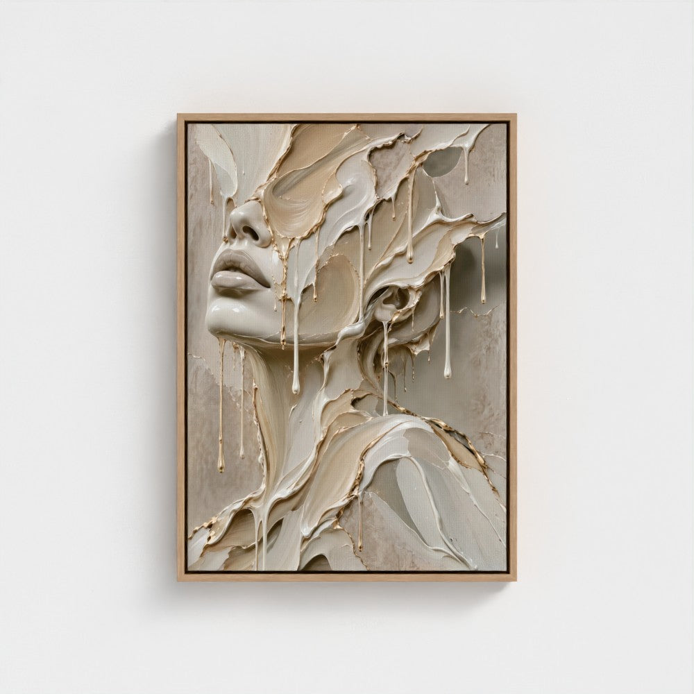 HEAD TURNER 2 - Limited Edition Float Frame Canvas