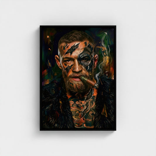 CONOR McGORILLA - Limited Edition Float Frame Canvas