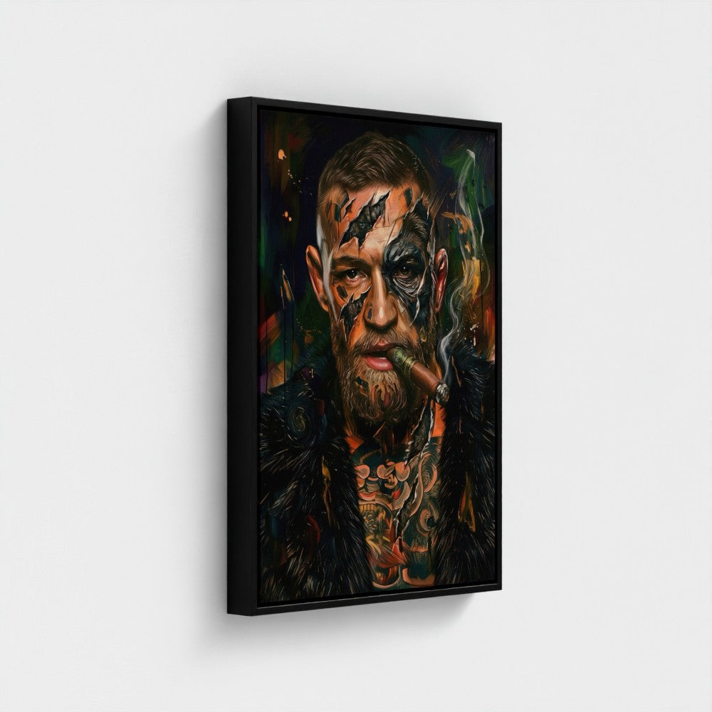 CONOR McGORILLA - Limited Edition Float Frame Canvas