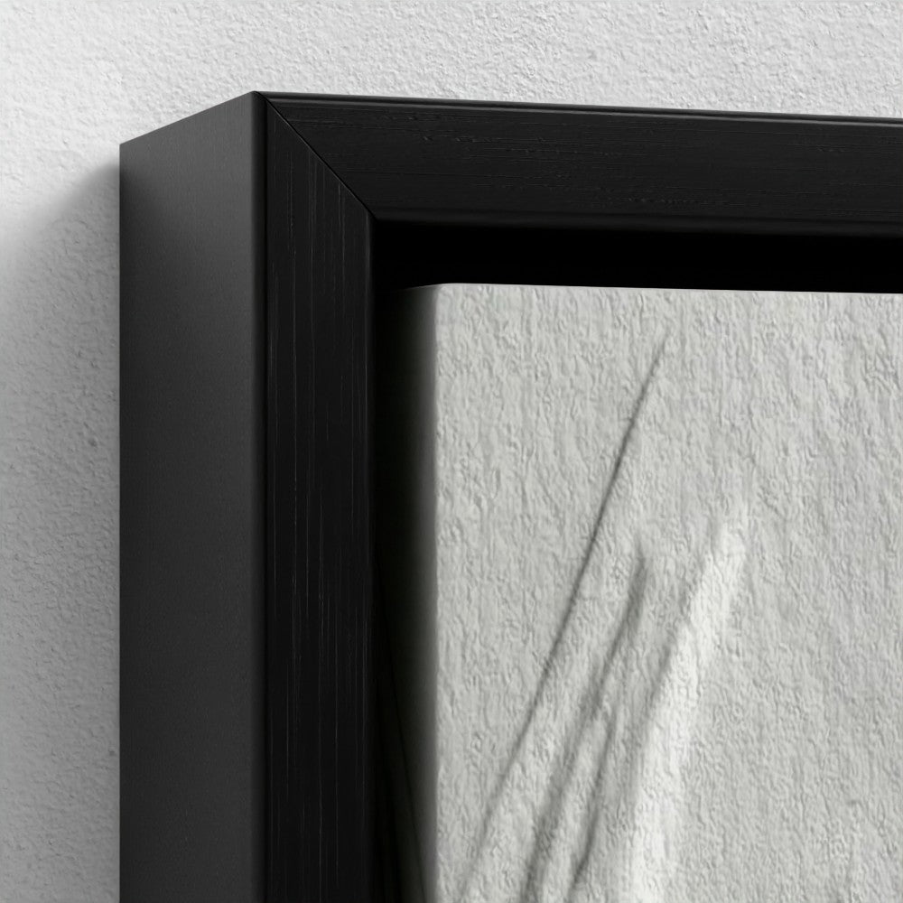 MELTING RIDER - Limited Edition Float Frame Canvas